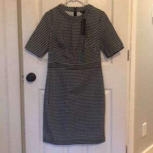 NWT Banana Republic Gingham Sheath Dress